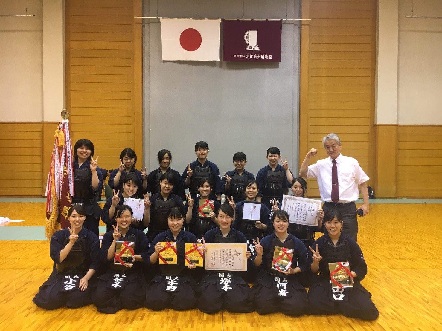 【結果報告】第34回京都府女子剣道大会(2018.7.1)