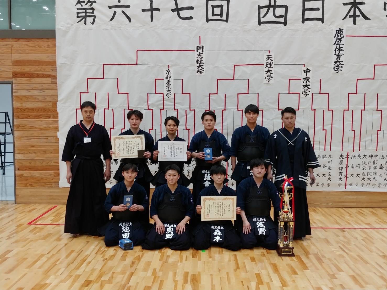 【結果報告】第67回西日本学生剣道大会・第37回西日本女子学生剣道大会（2022.5.28-29）